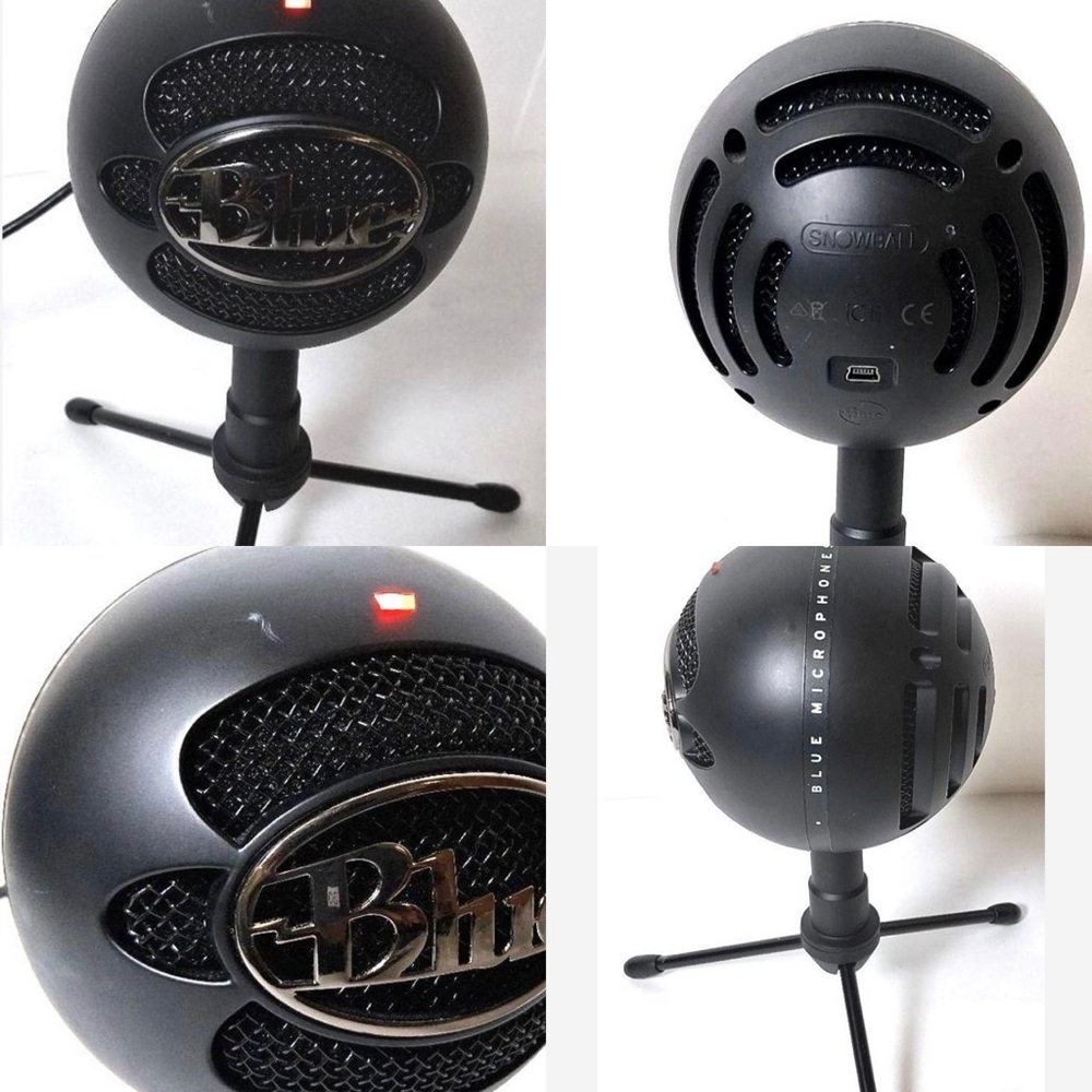 EUC Logitech Blue Snowball iCE USB PODCAST Microphone
